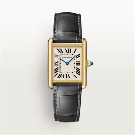 cartier tank louis gold|tank louis cartier watch large.